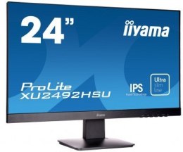 IIYAMA Monitor 24 ProLite XU2492HSU IPS,FLHD,HDMI,DP,USB.