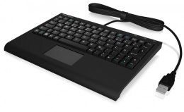 KEYSONIC Klawiatura mini ACK-3410(US) touchpad, USB