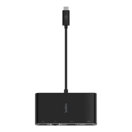Belkin Adapter multimedialny USB-C GBE, HDMI, VGA, USB