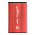 Qoltec Obudowa na dysk HDD/SSD 2.5 cala SATA3 | USB 3.0 | Czerwona