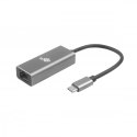 TB Adapter USB C - RJ45 szary, 10/100/1000 Mb/s
