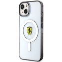 Ferrari FEHMP14MURKT iPhone 14 Plus 6,7" przezroczysty/transparent hardcase Outline Magsafe
