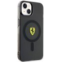 Ferrari FEHMP14SURKK iPhone 14 6,1" czarny/black hardcase Translucent Magsafe