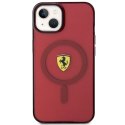 Ferrari FEHMP14SURKR iPhone 14 6,1" czerwony/red hardcase Translucent Magsafe