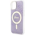 Guess GUHMP14SH4STU iPhone 14 6.1" purpurowy/purple hardcase 4G MagSafe