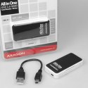 AXAGON CRE-X1 Czytnik zewnętrzny mini, 5-slot ALL-IN-One