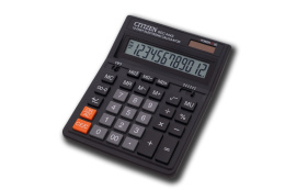 Kalkulator Biurowy Citizen SDC-444S, 12-cyfrowy, 199x153mm, Czarny