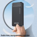 AWEI PowerBank P6K 20000mAh czarny/black 2xUSB/PD/Micro-USB