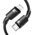JOYROOM S-1230N9 Kabel USB-C - USB-C PD60W/3A 120 cm Black