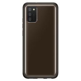 Etui Samsung EF-QA026TB A02s Clear Cover Black