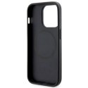 Guess GUHMP14LP4RPSK iPhone 14 Pro 6.1" czarny/black hardcase 4G Printed Stripes MagSafe