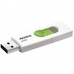 Adata Pendrive UV320 128G USB 3.2 Gen1 Biało-zielony