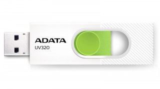 Adata Pendrive UV320 128GB USB3.2 biało-zielony