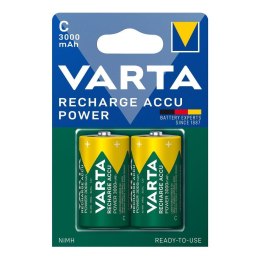 Akumulatorki VARTA Recharge Power Accu 3000mAh HR14/C 2szt