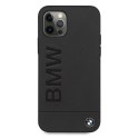 Etui BMW BMHCP12MSLLBK iPhone 12/12 Pro 6,1" czarny/black hardcase Signature Logo Imprint