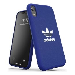 Adidas Moulded Case CANVAS iPhone Xr niebieski/blue 34958