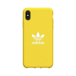 Adidas Moulded Case CANVAS iPhone Xs Max żółty/yellow 34965