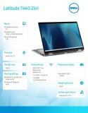 Dell Notebook Latitude 7440 Win11Pro i7-1365U/16GB/512GB SSD/2in1 14.0FHD Touch/Intel IrisXe/ThBlt/FgrPr/SmtCd/FHD/IRCam/Mic/WLAN+BT/