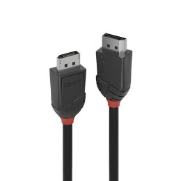 Kabel DisplayPort 1.2, LINDY Black Line 4K UHD M/M, czarny, 2m