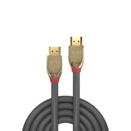 Kabel HDMI 2.1 LINDY Ultra Speed M/M 2m szary/gold