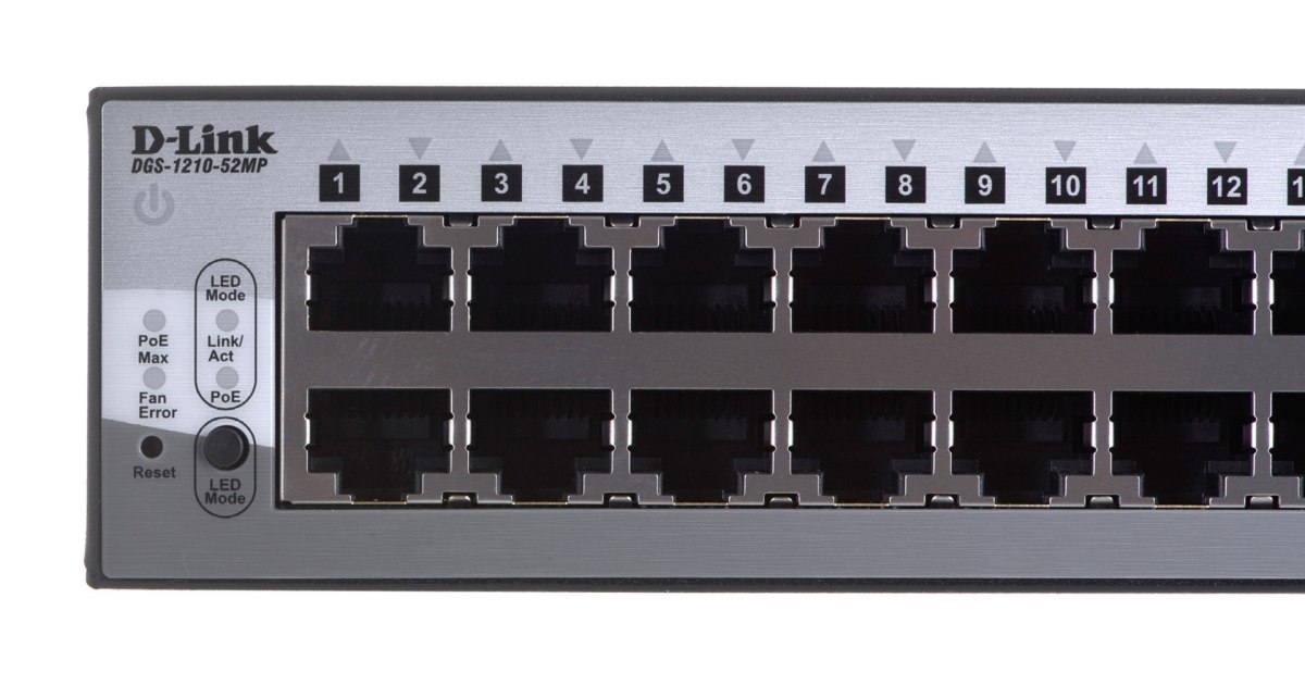 D-link-DGS-1210-52MP/E 52-Port PoE Gigabit switch