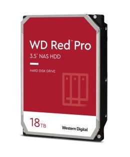 Dysk HDD WD Red Pro WD181KFGX (18 TB ; 3.5"; 512 MB; 7200 obr/min)