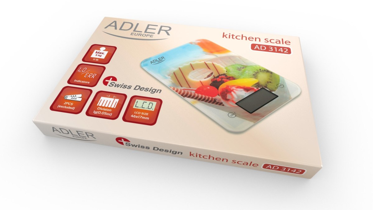 Adler Elektroniczna waga kuchenna