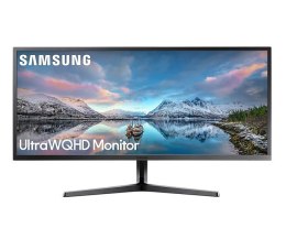 Samsung Monitor 34 cale LS34C500GAUXEN VA 3440x1440 Ultra WQHD 21:9 format kinowy 2xHDMI/1xDP 5ms (GTG) płaski 2 lata d2d