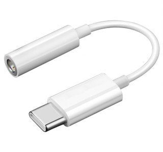 ADAPTER USB-C męski / JACK żeński (PL) 15cm ART oem