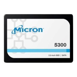 Dysk SSD Micron 5300 PRO 3.84TB SATA 2.5" MTFDDAK3T8TDS-1AW1ZABYY (DWPD 1.2)