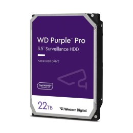 Dysk HDD WD Purple Pro WD221PURP (22 TB ; 3.5"; 512 MB; 7200 obr/min)