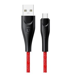 Kabel USB Usams U41 microUSB 1m czerwony