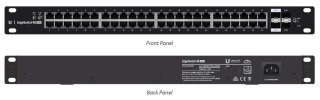 Switch zarządzalny UBIQUITI EdgeSwitch 48x100/1000 2xSFP 2xSFP+ PoE+