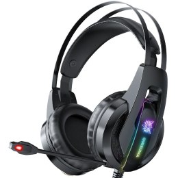 Onikuma Słuchawki gamingowe K16 czarne (przewodowe)