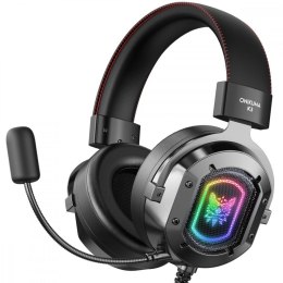Onikuma Słuchawki gamingowe K3 RGB czarne (przewodowe)