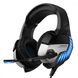 Onikuma Słuchawki gamingowe K5 PRO czarno-niebieskie (przewodowe)