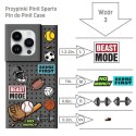 Zestaw Etui Pinit Dynamic + Sports Pin iPhone 14 6.1" czarny/black wzór 3