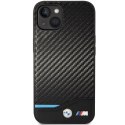 Etui BMW BMHCP13M22NBCK iPhone 13 6.1" czarny/black Leather Carbon