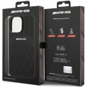 AMG AMHMP14XOSDBK iPhone 14 Pro Max 6,7" czarny/black hardcase Leather Curved Lines MagSafe