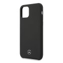 Mercedes MEHCN58SILBK iPhone 11 Pro hardcase czarny/black Silicone Line