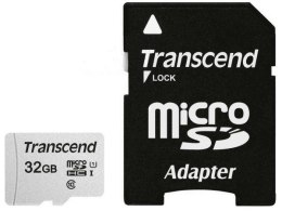 Transcend Karta pamięci microSDHC 32G Class10 V30 95/20 MB/s + adapter