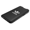 Adidas OR Booklet Case BASIC iPhone 14 6.1" czarno biały/black white 50181