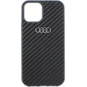 Audi Carbon Fiber iPhone 12/12 Pro 6.1" czarny/black hardcase AU-TPUPCIP12P-R8/D2-BK