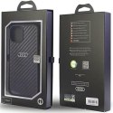 Audi Carbon Fiber iPhone 14 6.1" czarny/black hardcase AU-TPUPCIP14-R8/D2-BK