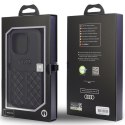 Audi Genuine Leather iPhone 13 Pro / 13 6.1" czarny/black hardcase AU-TPUPCIP13P-Q8/D1-BK