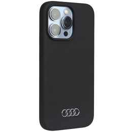 Audi Silicone Case iPhone 13 Pro / 13 6.1" czarny/black hardcase AU-LSRIP13P-Q3/D1-BK