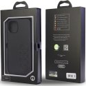 Audi Synthetic Leather iPhone 14 6.1" czarny/black hardcase AU-TPUPCIP14-TT/D1-BK