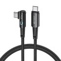 TECH-PROTECT ULTRABOOST "L" TYPE-C CABLE 60W/6A 100CM GREY