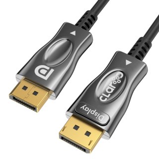 Claroc Kabel optyczny DisplayPort 1.4 AOC 8K 20 m