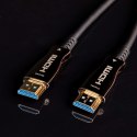 Claroc Kabel optyczny HDMI 2.0 AOC 4K@60Hz 50 m